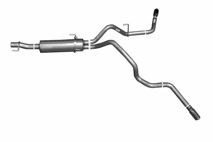 2.5in Cat-Back Dual Extreme Exhaust w/3.5in Tip <br> 2004-2005 Dodge Ram 1500 5.7L