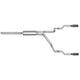 2.5in Cat-Back Dual Split Exhaust w/3.5in Tip <br> 05-11 Dodge Dakota, Mitsubishi Raider, Ram Dakota