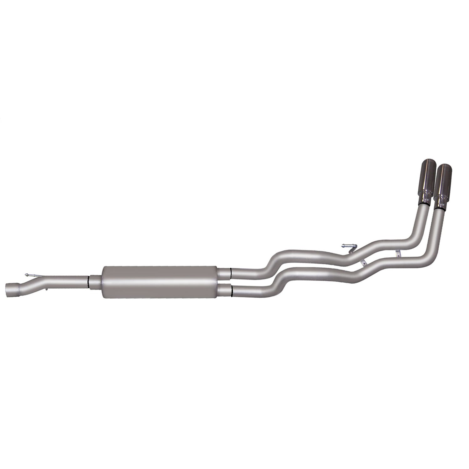 2.5in Cat-Back Dual Sport Exhaust w/3.5in Tip <br> 2006-2007 Dodge Ram 1500 5.7L