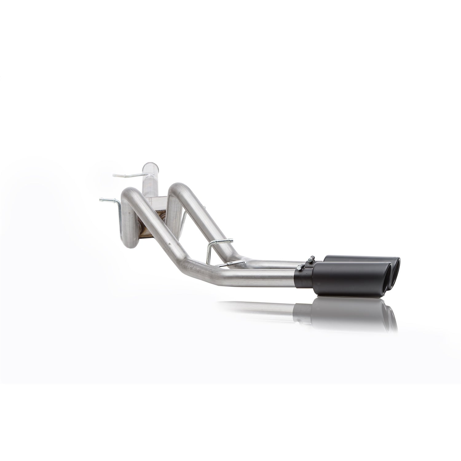 2.25in Cat-Back Dual Sport Exhaust w/4in Tip <br> 09-10 Dodge Ram 1500, 11-18 Ram 1500 4.7L,5.7L