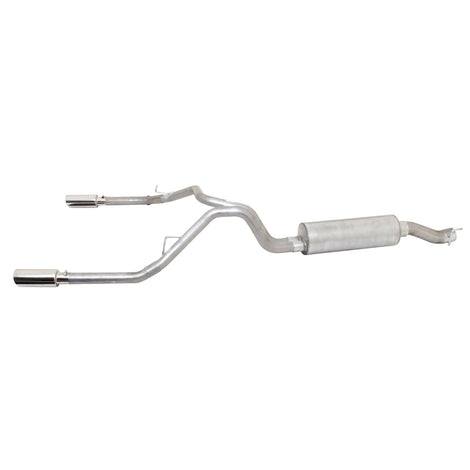 2.5in Cat-Back Dual Split Exhaust w/4in Tip <br> 2014-2025 Ram 2500 3500 6.4L