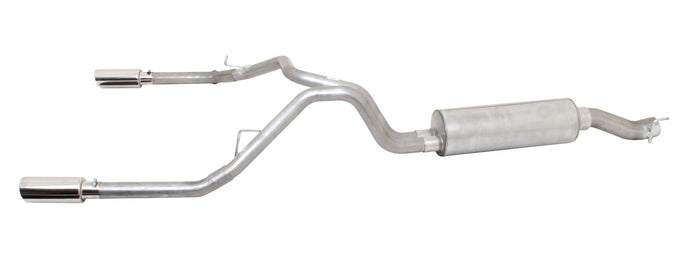 2.5in Cat-Back Dual Split Exhaust w/4in Tip <br> 2014-2025 Ram 2500 3500 6.4L