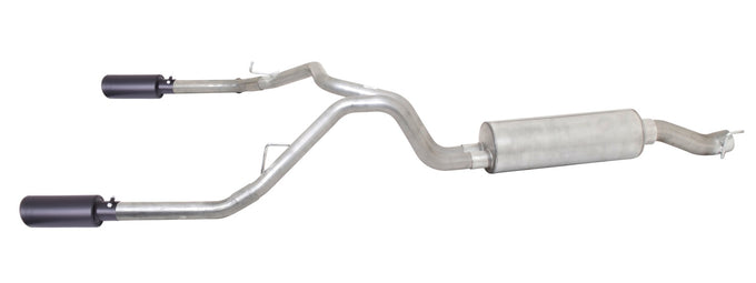 2.5in Cat-Back Dual Split Exhaust w/4in Tip <br> 2014-2025 Ram 2500 3500 6.4L