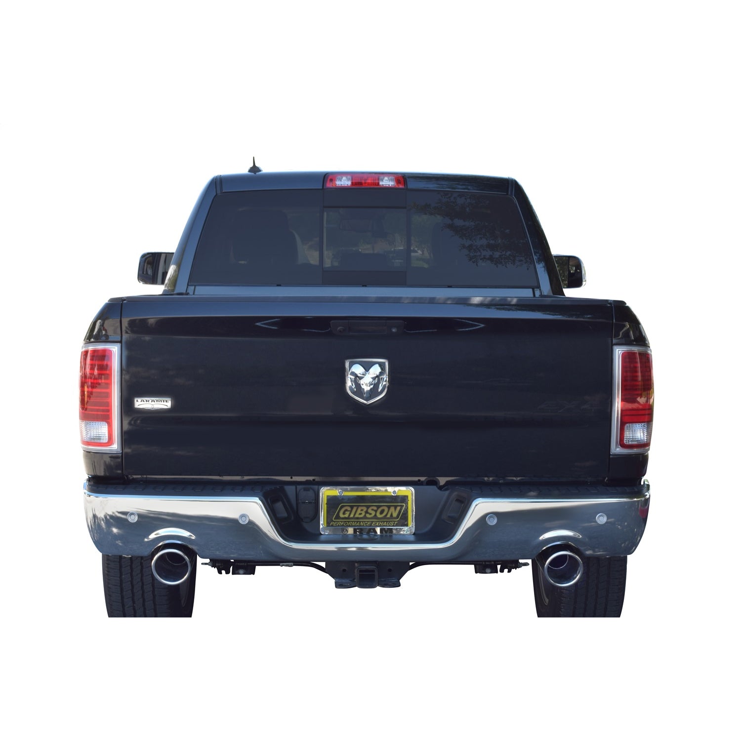 3in Cat-Back Dual Split Exhaust w/5in Tip <br> 2014-2016 Ram 1500 3.0L