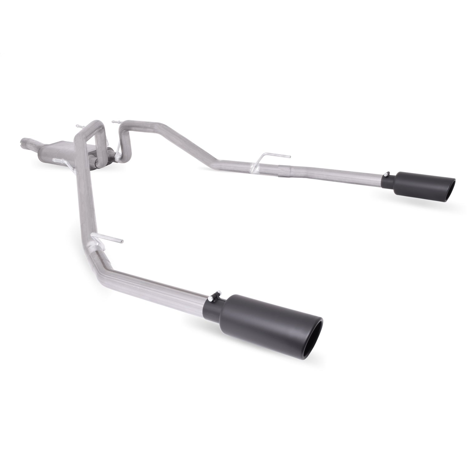 3in Cat-Back Dual Split Exhaust w/5in Tip <br> 2014-2017 Ram 1500 3.0L