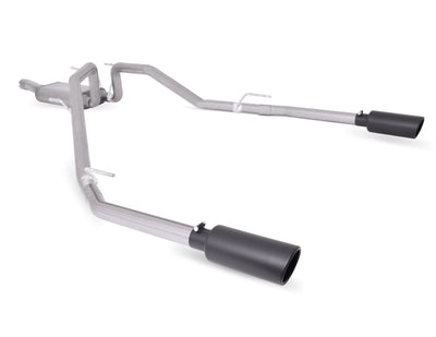 3in Cat-Back Dual Split Exhaust w/5in Tip <br> 2014-2017 Ram 1500 3.0L