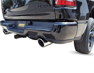 2.5in Cat-Back Dual Split Exhaust w/5in Tip <br> 19-24 Ram 1500 22-23 1500 Classic 5.7L