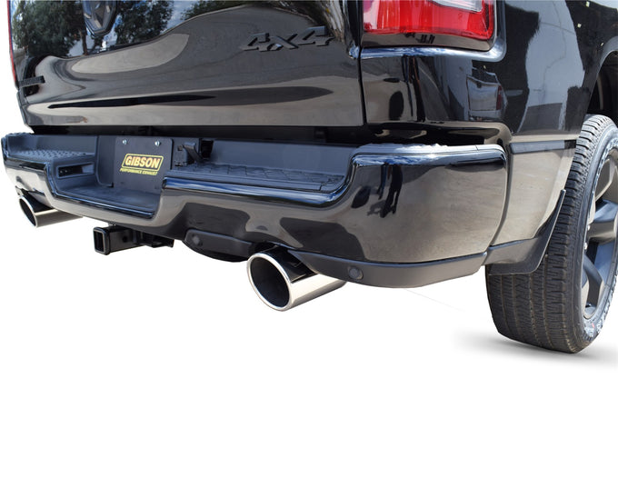 2.5in Cat-Back Dual Split Exhaust w/5in Tip <br> 19-24 Ram 1500 22-23 1500 Classic 5.7L