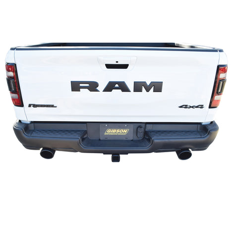 2.5in Cat-Back Dual Split Exhaust w/5in Tip <br> 19-24 Ram 1500 22-23 1500 Classic 5.7L