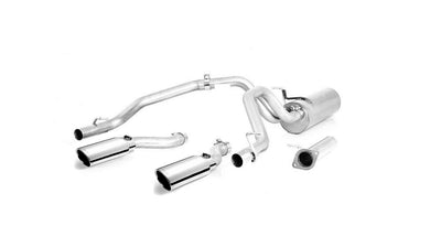 2.5in Stainless Cat-Back Dual Split Exhaust System <br> 2025 Ram 1500 3.6L