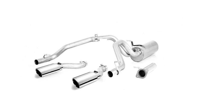 2.5in Stainless Cat-Back Dual Split Exhaust System <br> 2025 Ram 1500 3.6L