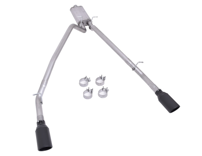 2.5in Stainless Cat-Back Dual Split Exhaust System <br> 2025-2026 Ram 1500 3.0L