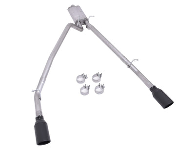 2.5in Cat-Back Dual Split Exhaust w/5in Tip <br> 2025-2026 Ram 1500 3.0L
