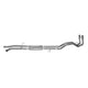 2.5in Cat-Back Dual Sport Exhaust w/4in Tip <br> 2007-2021 Toyota Tundra 5.7L,4.6L