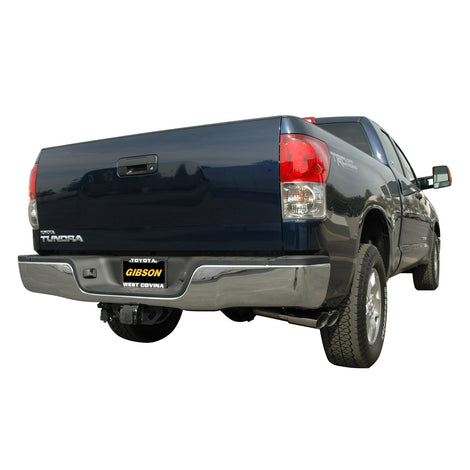 2.5in Cat-Back Dual Sport Exhaust w/3.5in Tip <br> 2007-2021 Toyota Tundra 5.7L
