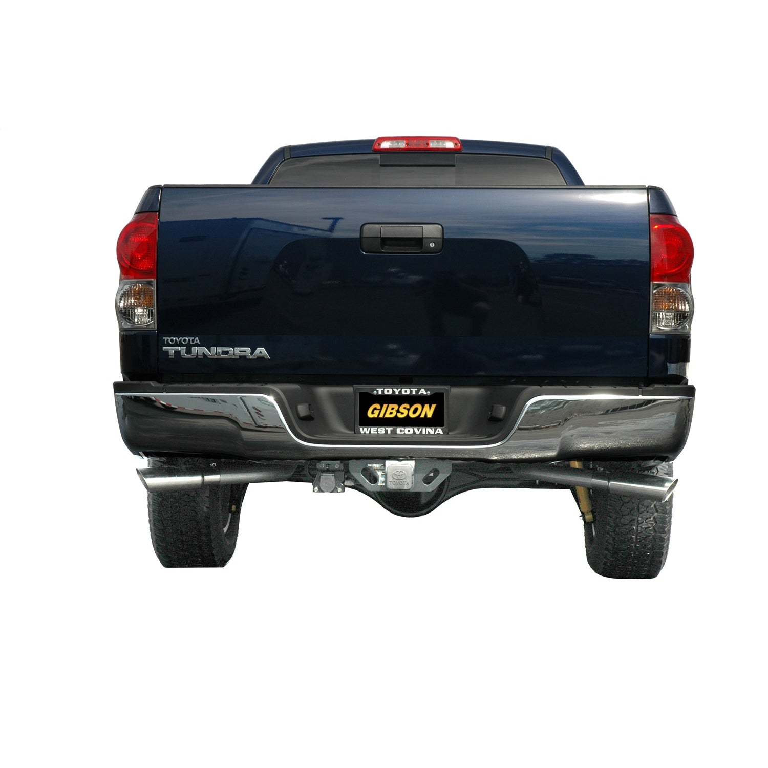 2.5in Cat-Back Dual Extreme Exhaust w/4in Tip <br> 2007-2021 Toyota Tundra 5.7L,4.6L