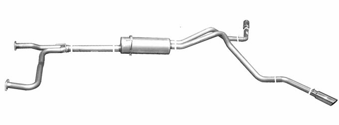 2.5in Cat-Back Dual Extreme Exhaust w/3.5in Tip <br> 2004-2015,2017-2024 Nissan TITAN 5.6L