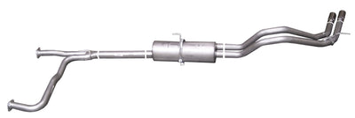 2.5in Cat-Back Dual Sport Exhaust w/3in Tip <br> 08-24 Nissan TITAN 2024 TITAN XD 5.6L