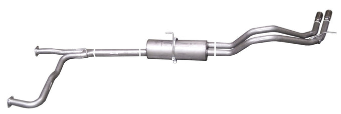 2.5in Cat-Back Dual Sport Exhaust w/3in Tip <br> 08-24 Nissan TITAN 2024 TITAN XD 5.6L