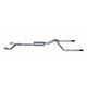 2.5in Cat-Back Dual Split Exhaust w/4in Tip <br> 04-24 Nissan TITAN, 2024 TITAN XD 5.6L