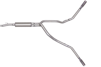 2.5in Cat-Back Dual Extreme Exhaust w/3.5in Tip <br> 04-08 Ford F-150, 06-08 Lincoln Mark LT 4.6L,5.4L