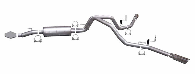 2.5in Cat-Back Dual Extreme Exhaust w/3.5in Tip <br> 2005-2008 Ford F-150 5.4L,4.2L,4.6L