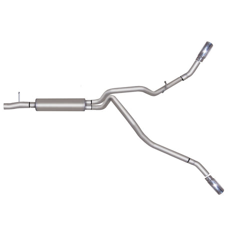 2.5in Cat-Back Dual Extreme Exhaust w/3.5in Tip <br> 2007-2009 Ford F-250 F-350 Super Duty 5.4L