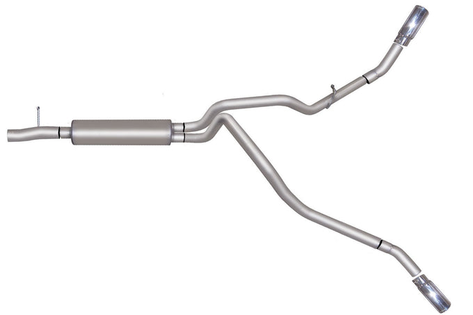 2.5in Cat-Back Dual Extreme Exhaust w/3.5in Tip <br> 2007-2009 Ford F-250 F-350 Super Duty 5.4L