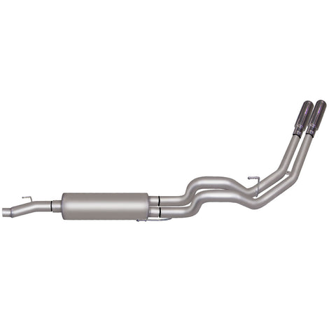 2.5in Cat-Back Dual Sport Exhaust w/3.5in Tip <br> 2010-2012 Ford F-150 5.4L,6.2L