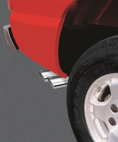 2.5in Cat-Back Dual Sport Exhaust w/4in Tip <br> 2011-2016 Ford F-250 F-350 Super Duty 6.2L
