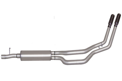2.5in Cat-Back Dual Sport Exhaust w/4in Tip <br> 2011-2016 Ford F-250 F-350 Super Duty 6.2L
