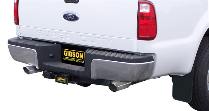2.5in Cat-Back Dual Split Exhaust w/5in Tip <br> 2016 Ford F-250 F-350 Super Duty 6.2L