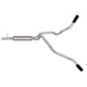 2.5in Cat-Back Dual Extreme Exhaust w/4in Tip <br> 2017-2018 Ford F-250 F-350 Super Duty 6.2L