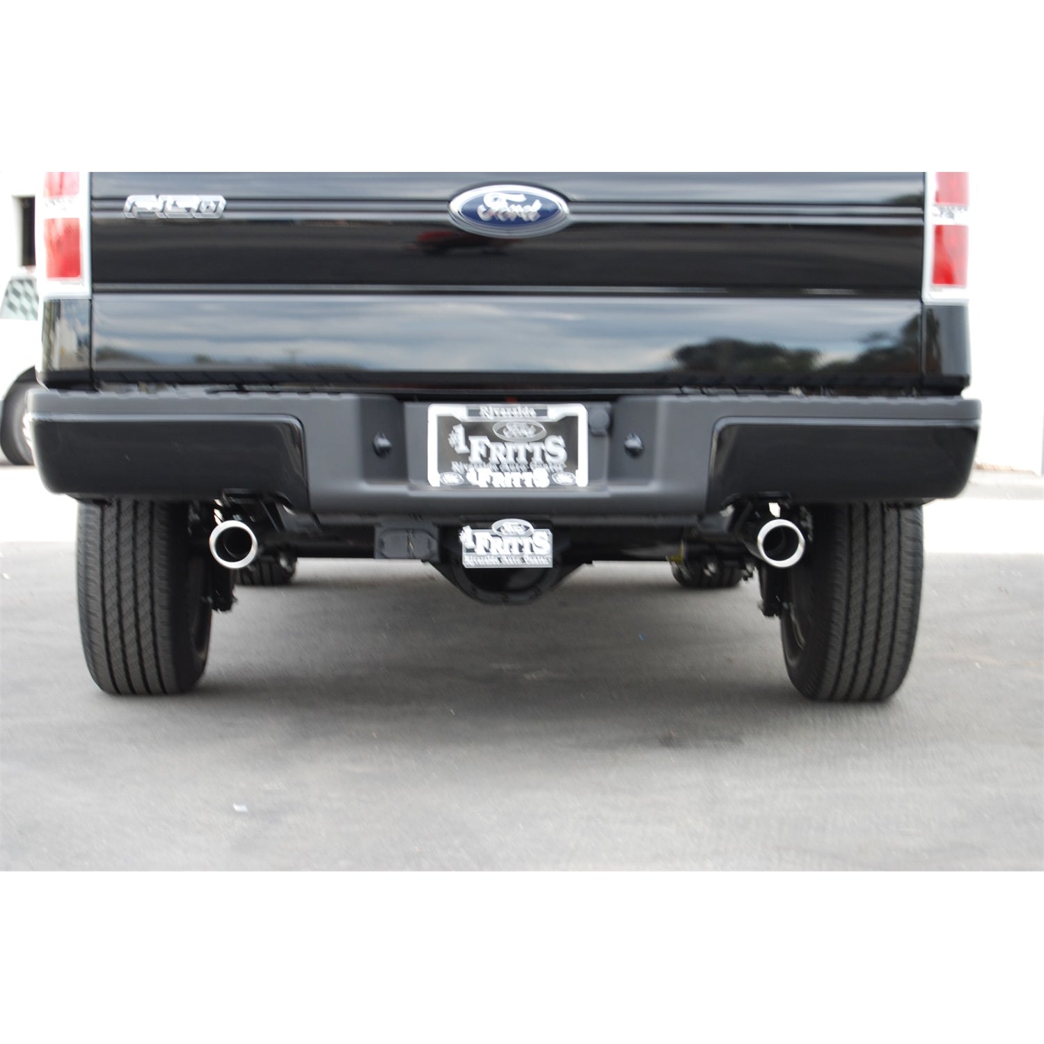 2.5in Cat-Back Dual Sport Exhaust w/3.5in Tip <br> 2009-2011 Ford F-150 4.6L,5.4L,5.0L