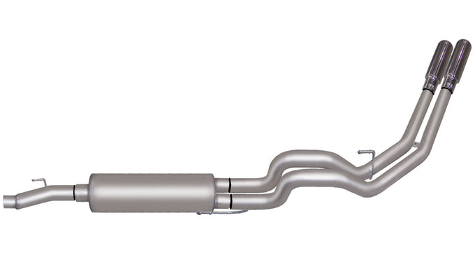 2.5in Cat-Back Dual Sport Exhaust w/3.5in Tip <br> 2011-2014 Ford F-150 3.5L