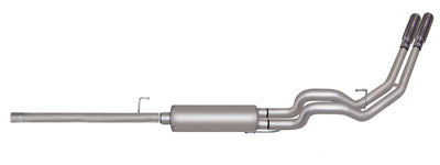 2.5in Cat-Back Dual Sport Exhaust w/4in Tip <br> 2011-2014 Ford F-150 6.2L