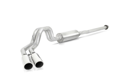 3in Cat-Back Dual Sport Exhaust w/4in Tip <br> 2015-2023 Ford F-150 5.0L