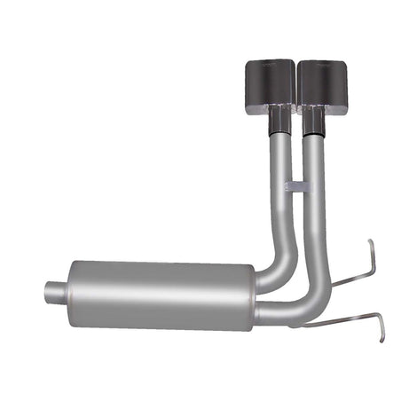 2.5in Cat-Back Super Truck Exhaust w/6in Tip <br> 87-96 Ford F-150 F-250 4.9L,5.0L
