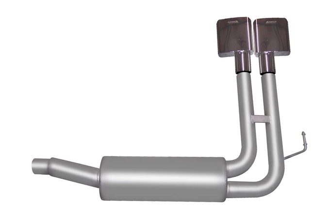 2.5in Stainless Cat-Back Super Truck Exhaust System <br> 2004 Ford F-150 XLT 4.6L