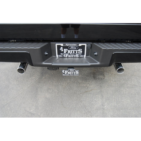 2.5in Cat-Back Dual Split Exhaust w/3.5in Tip <br> 2009-2012 Ford F-150 4.6L,5.4L,5.0L
