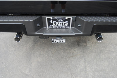 2.5in Cat-Back Dual Split Exhaust w/3.5in Tip <br> 2009-2012 Ford F-150 4.6L,5.4L,5.0L