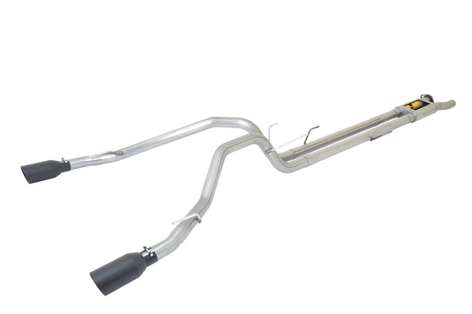 3in Stainless Cat-Back Dual Split Exhaust System <br> 2017-2020 Ford F-150 3.5L