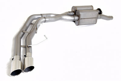 3in Cat-Back Super Truck Exhaust w/4in Tip <br> 2017-2020 Ford F-150 3.5L