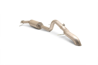 Cat-Back Single Exhaust System, Stainless <br> 2021-2025 Ford Bronco 2.3L,2.7L