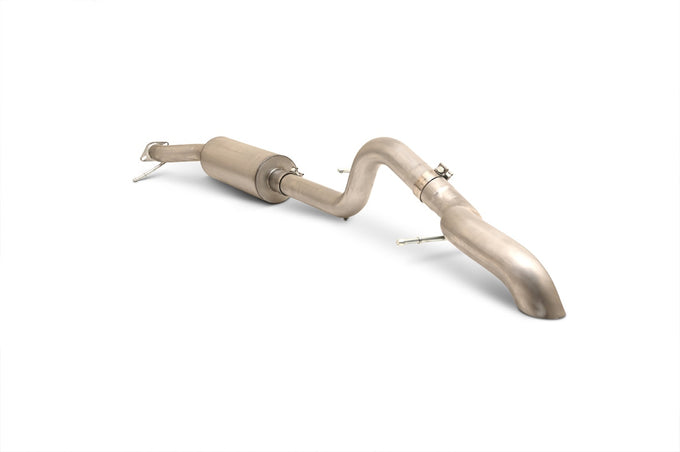 Cat-Back Single Exhaust System, Stainless <br> 2021-2025 Ford Bronco 2.3L,2.7L