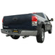 2.5in Cat-Back Dual Split Exhaust w/4in Tip <br> 2007-2021 Toyota Tundra 5.7L,4.6L