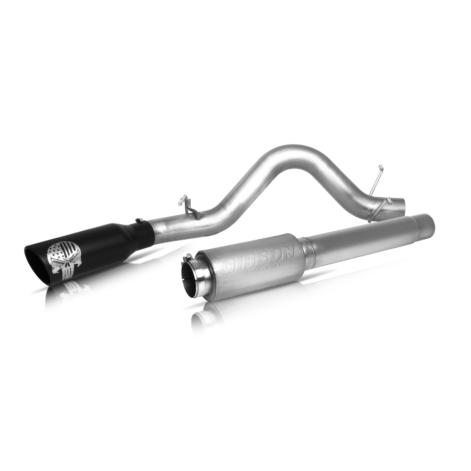 4in Patriot Skull Cat-Back Single Exhaust <br> 2017-2020 Ford F-150 3.5L