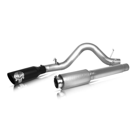 4in Patriot Skull Cat-Back Single Exhaust <br> 2017-2020 Ford F-150 3.5L