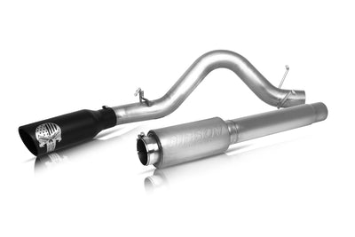 4in Patriot Skull Cat-Back Single Exhaust <br> 2017-2020 Ford F-150 3.5L