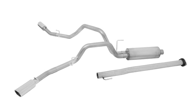 3in Cat-Back Dual Extreme Exhaust w/4in Tip <br> 2015-2023 Ford F-150 2.7L,5.0L,3.5L